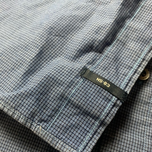 Nautica Blue Long Sleeve XXL Button Down Shirt - Picture 8 of 11